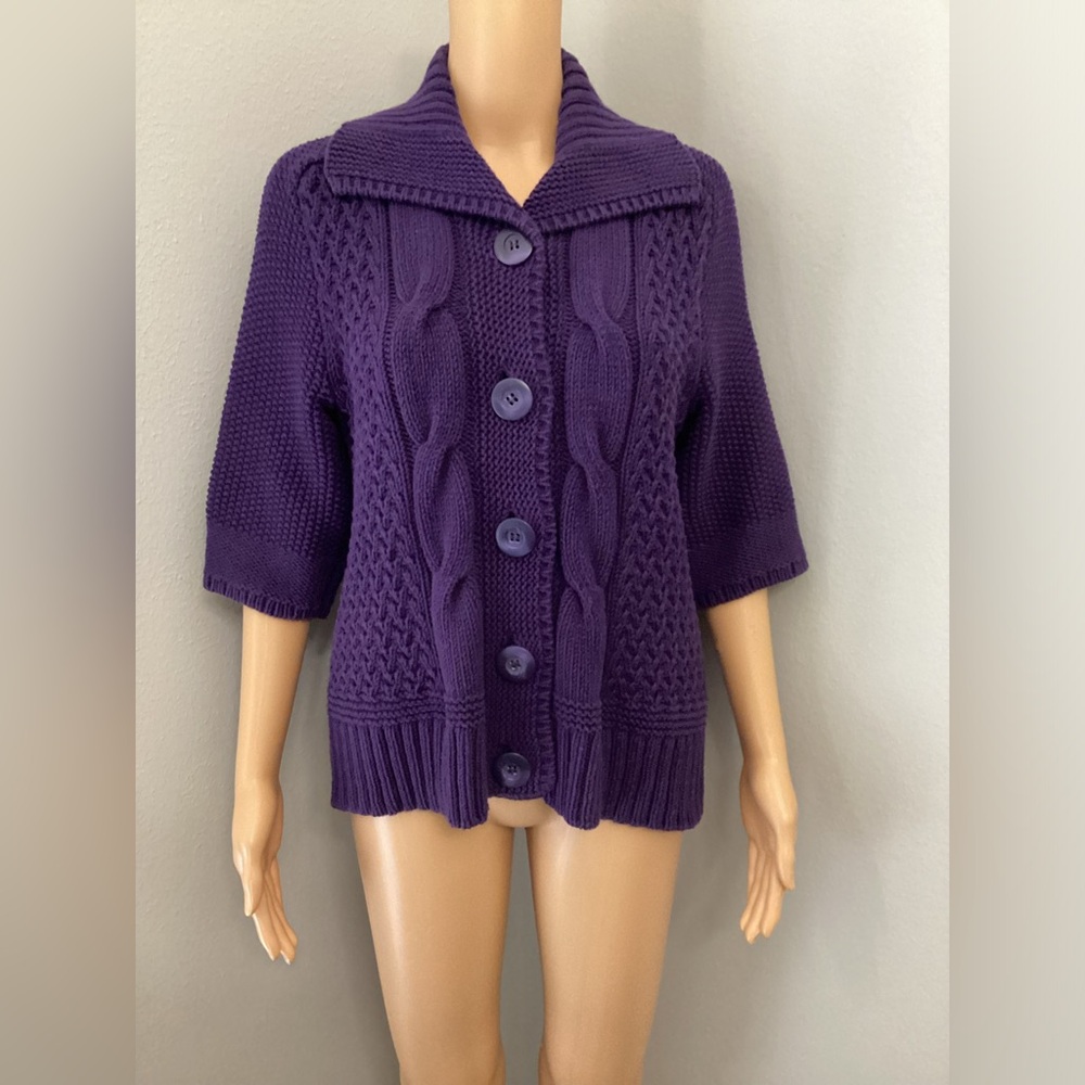 Chicos purple sweater
